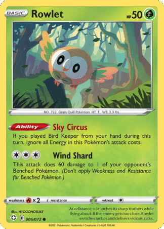 Rowlet 6 / 72