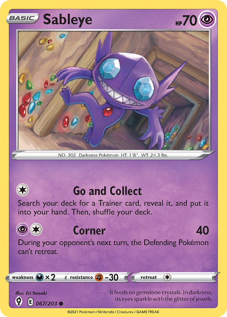 Sableye 67 / 203