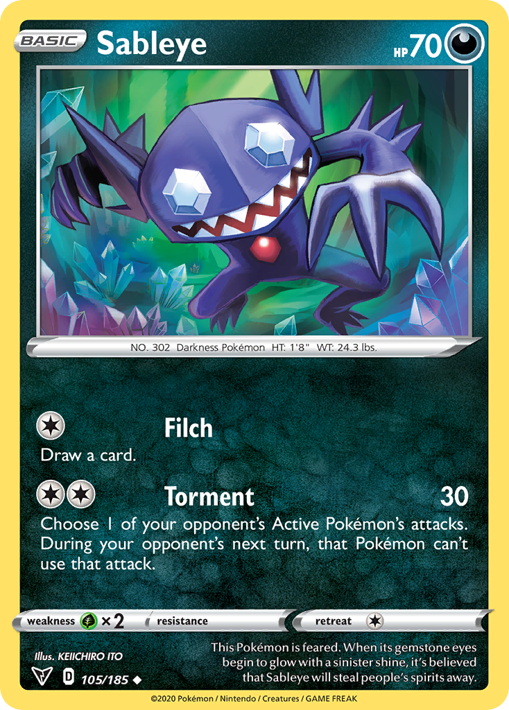 Sableye 105 / 185
