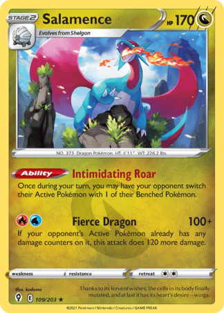 Salamence 109 / 203