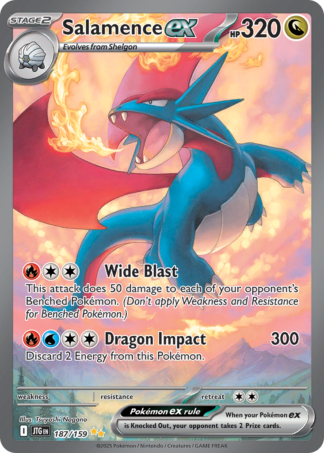 Salamence ex 187 / 159