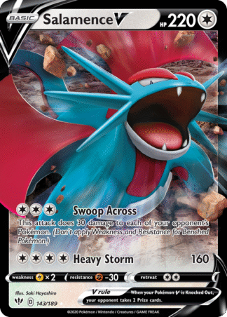 Salamence V 143 / 189