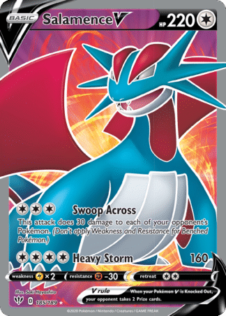 Salamence V 185 / 189