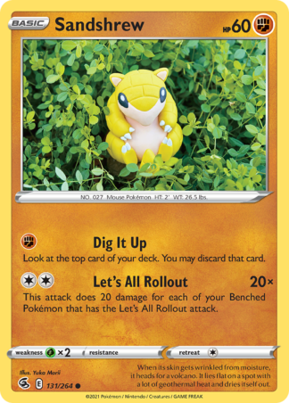 Sandshrew 131 / 264