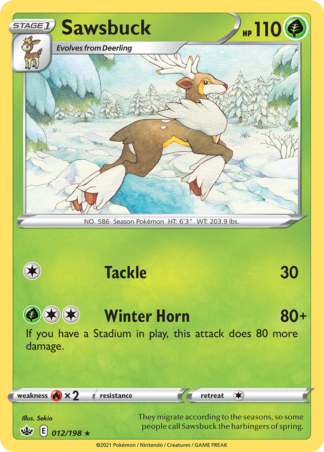 Sawsbuck 12 / 198