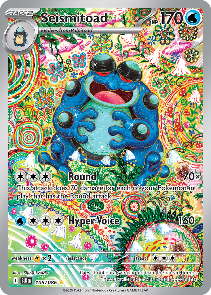 Seismitoad 105 / 86