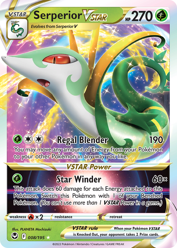 Serperior VSTAR 8 / 195