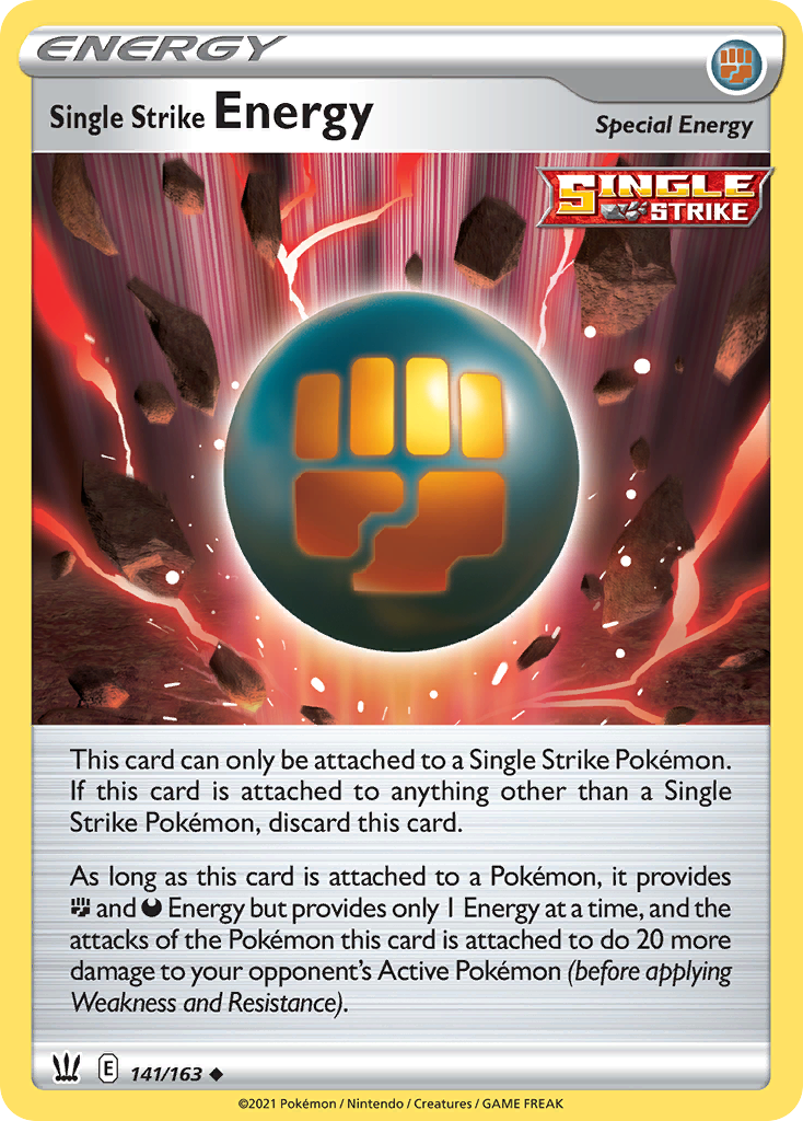 Single Strike Energy 141 / 163
