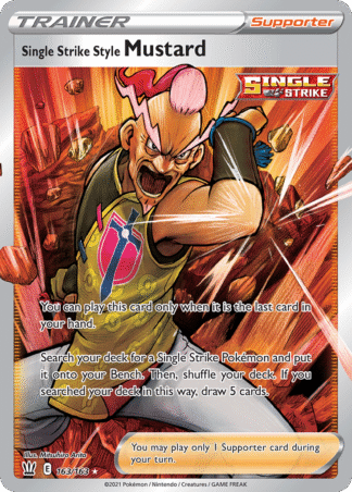 Single Strike Style Mustard 163 / 163