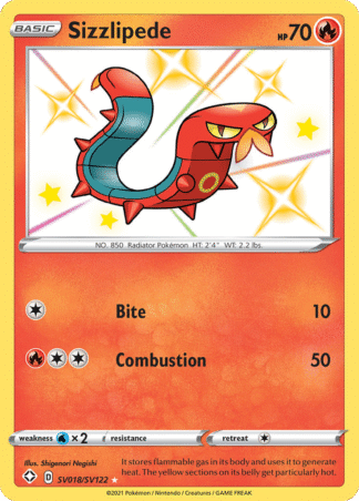 Sizzlipede SV018 / 72