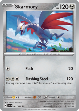 Skarmory 142 / 197