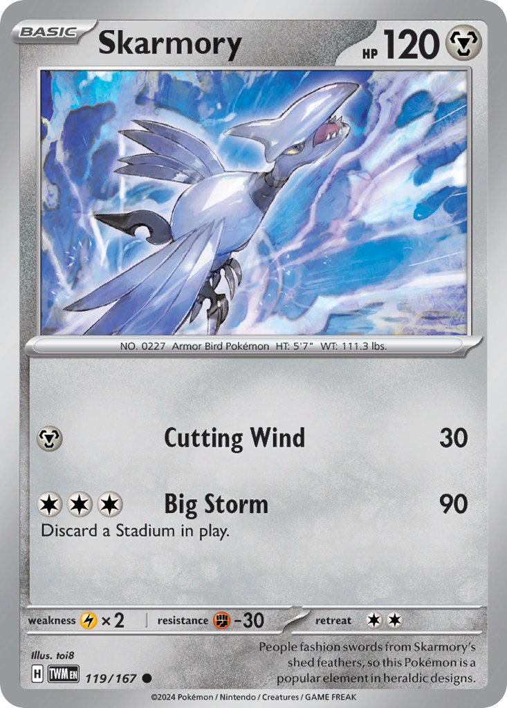 Skarmory 119 / 167