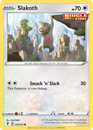 Slakoth 129 / 203