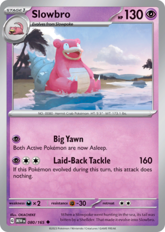 Slowbro 80 / 165