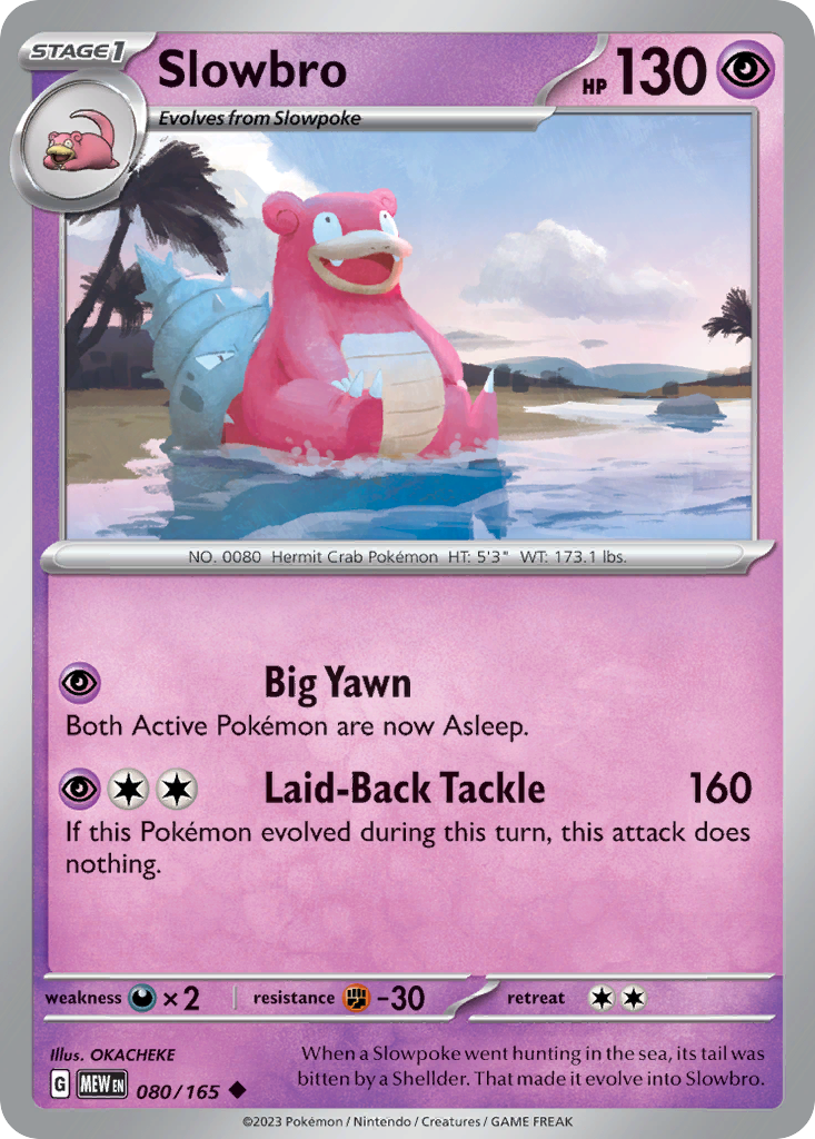 Slowbro 80 / 165