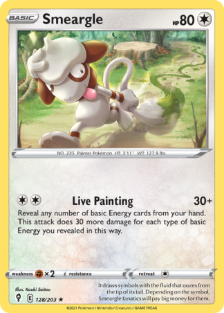 Smeargle 128 / 203