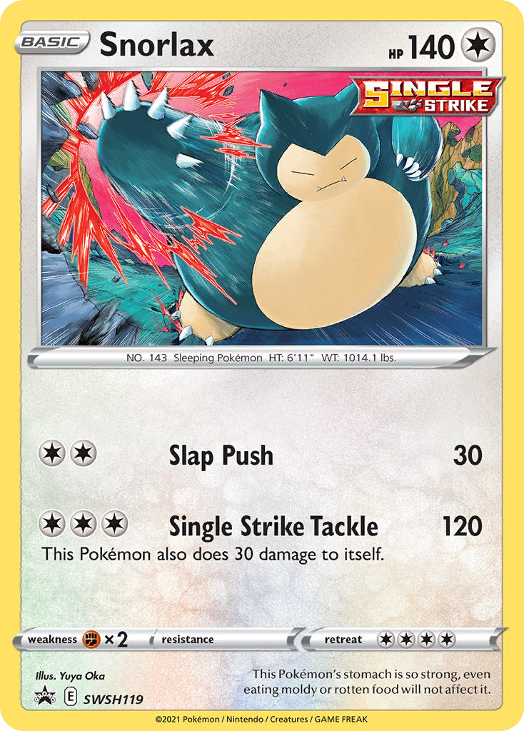 Snorlax SWSH119 / 307