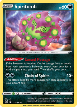 Spiritomb 117 / 196