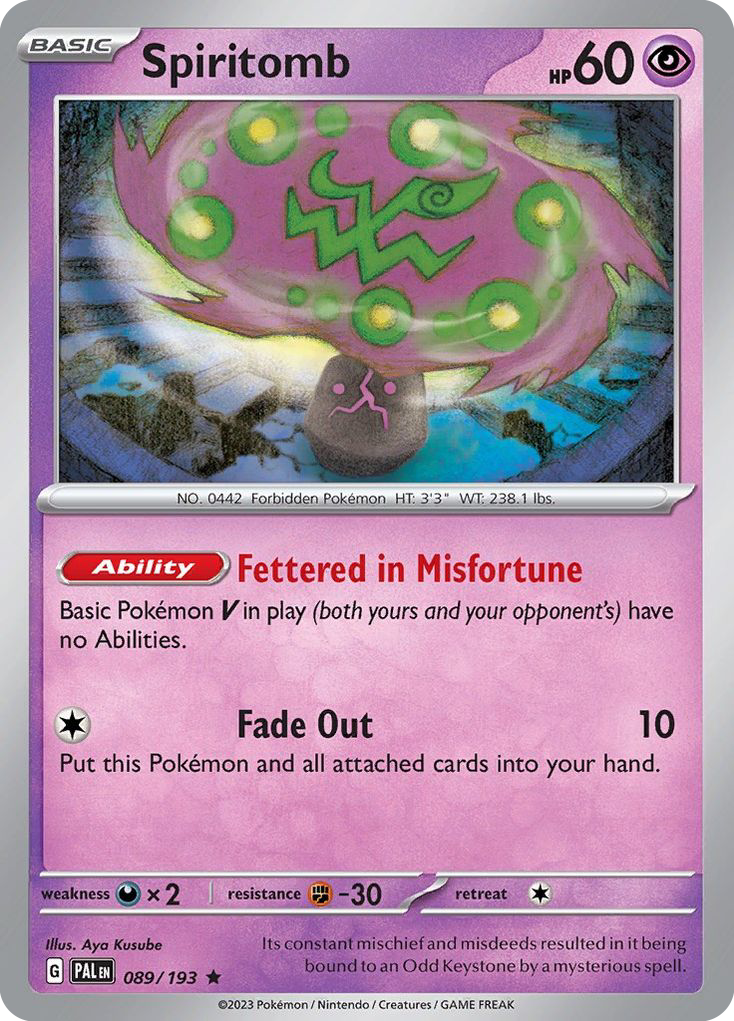 Spiritomb 89 / 193
