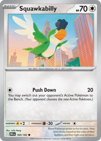 Squawkabilly 160 / 182