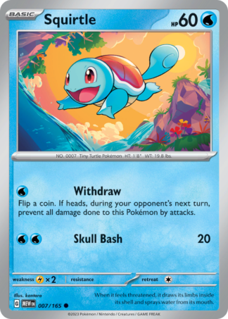 Squirtle 7 / 165