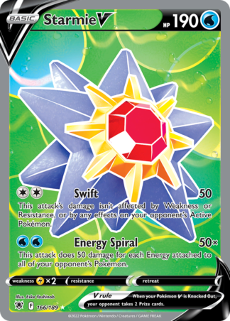 Starmie V 166 / 189