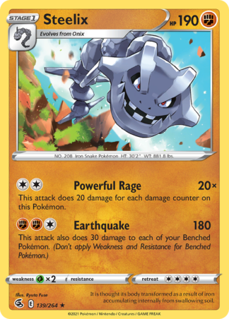 Steelix 139 / 264