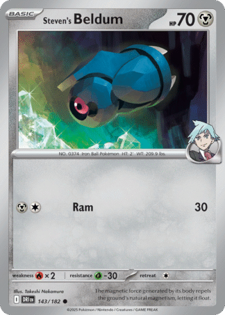 Steven’s Beldum 143 / 182