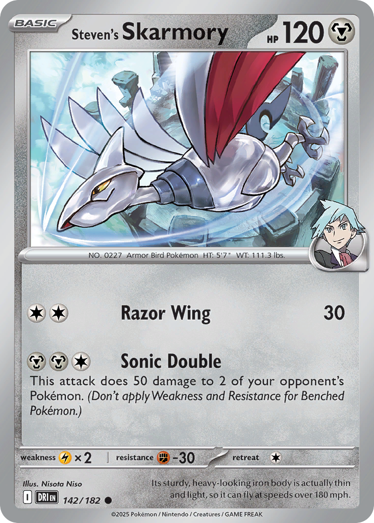 Steven’s Skarmory 142 / 182