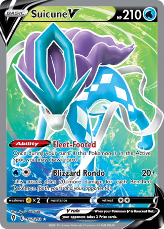 Suicune V 173 / 203