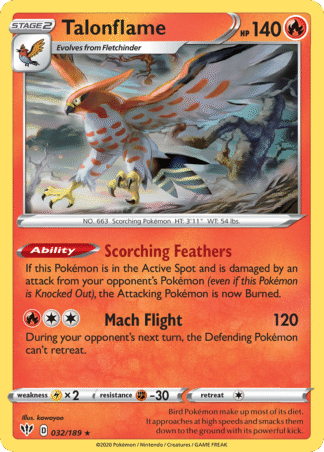 Talonflame 32 / 189