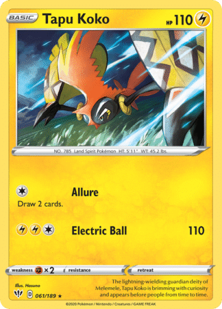 Tapu Koko 61 / 189