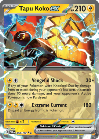 Tapu Koko ex 68 / 182