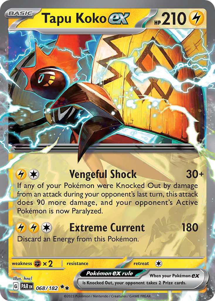Tapu Koko ex 68 / 182