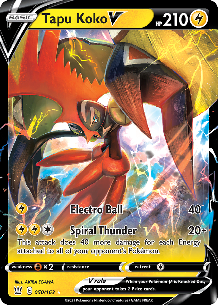 Tapu Koko V 50 / 163