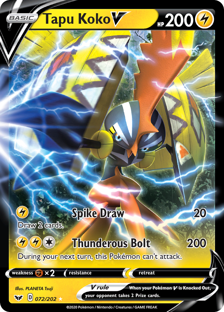 Tapu Koko V 72 / 202