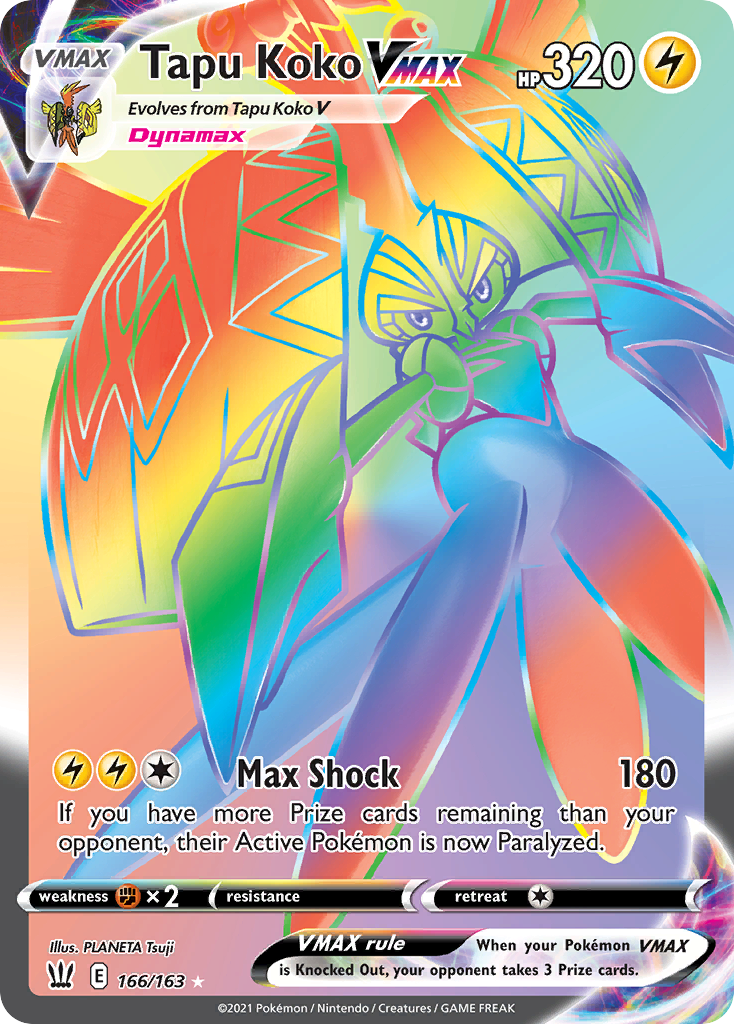 Tapu Koko VMAX 166 / 163