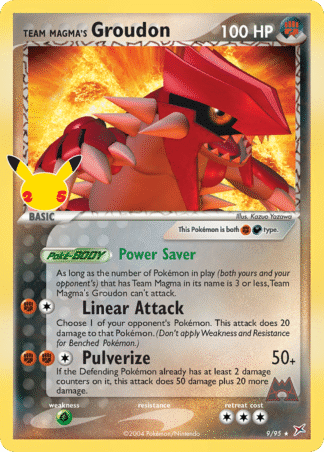 Team Magma’s Groudon 9 / 25