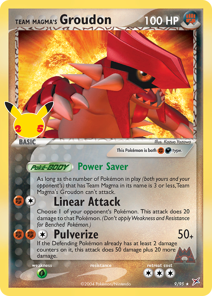 Team Magma’s Groudon 9 / 25