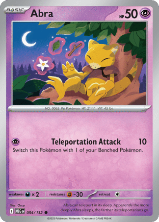 Abra 54 / 132