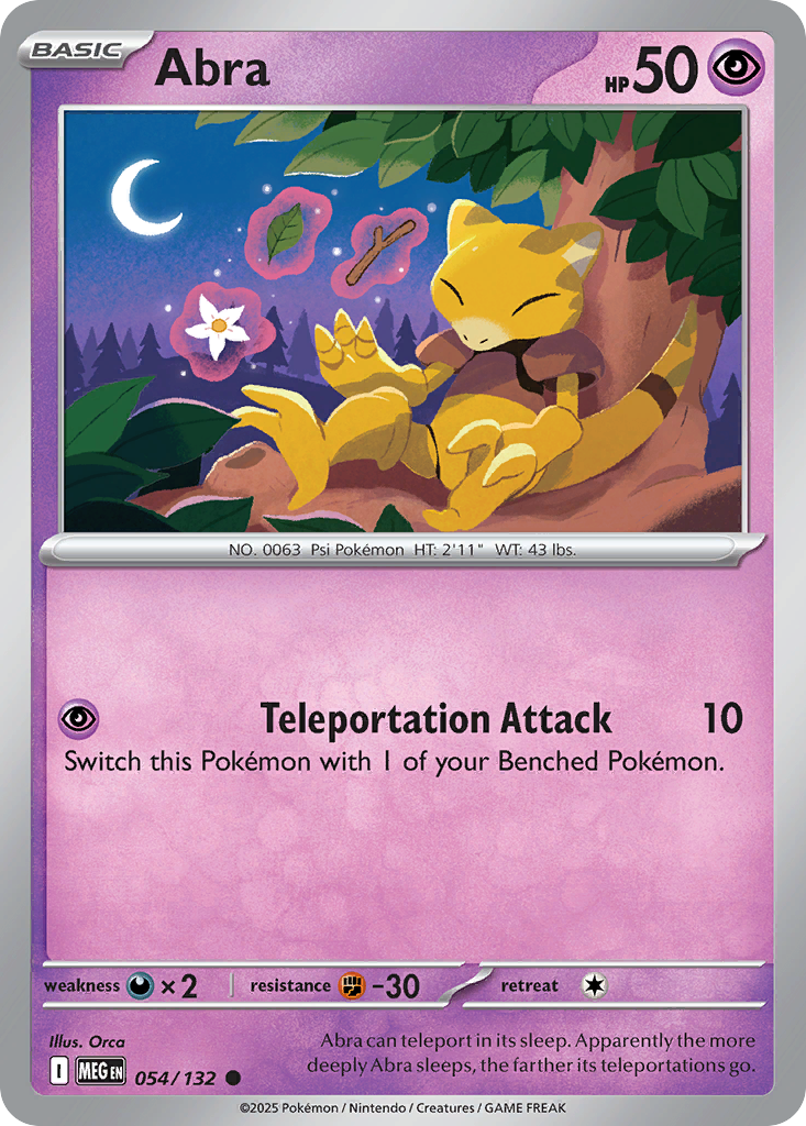 Abra 54 / 132