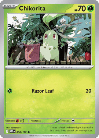 Chikorita 8 / 132