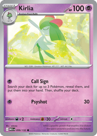 Kirlia 59 / 132