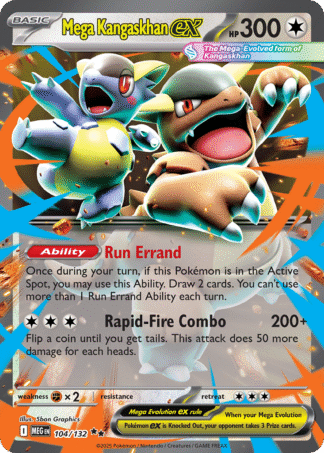 Mega Kangaskhan ex 104 / 132