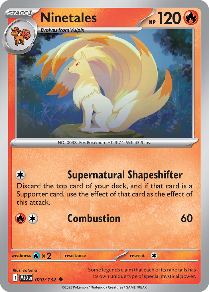 Ninetales 20 / 132