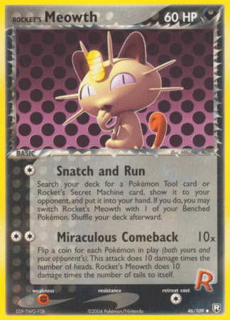 Rocket’s Meowth 46 / 109
