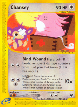 Chansey 72 / 165