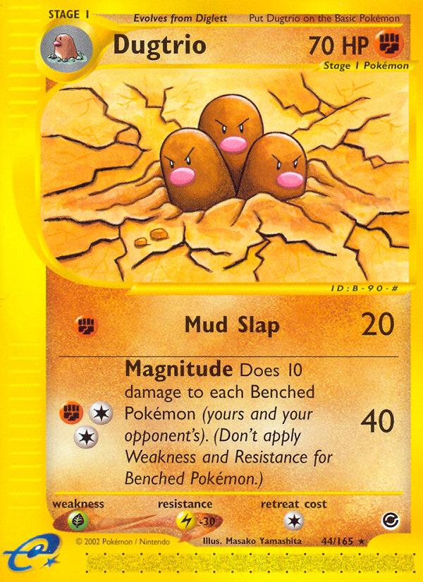 Dugtrio 44 / 165
