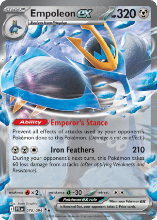 Empoleon ex 70 / 94