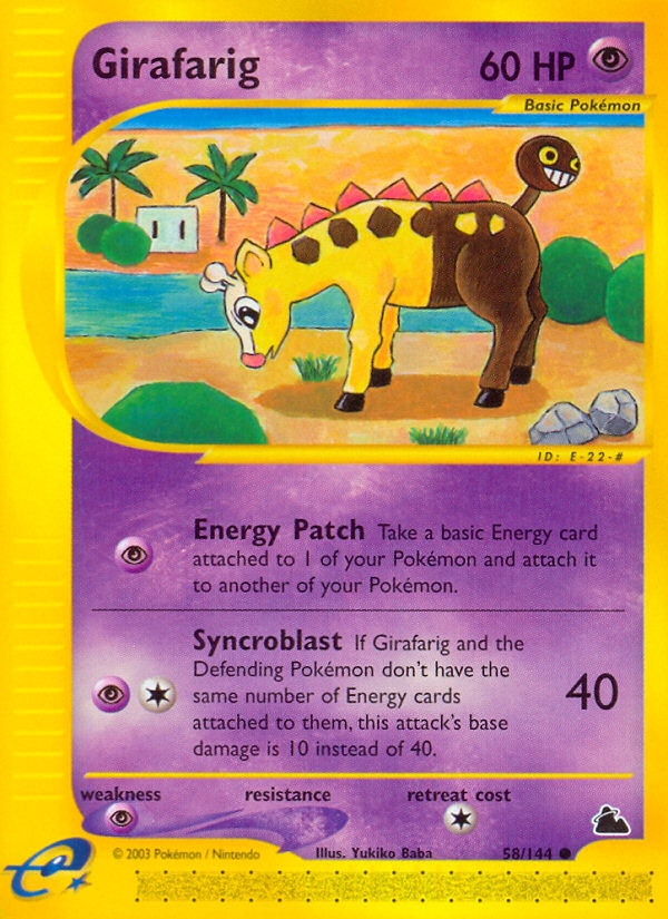 Girafarig 58 / 144